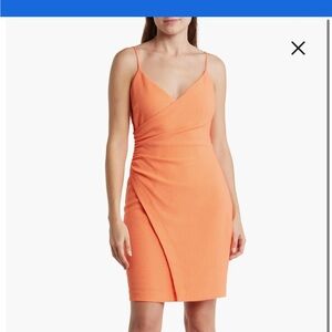 Black Halo Coral Glow dress //Esthero Crepe Body-Con Dress